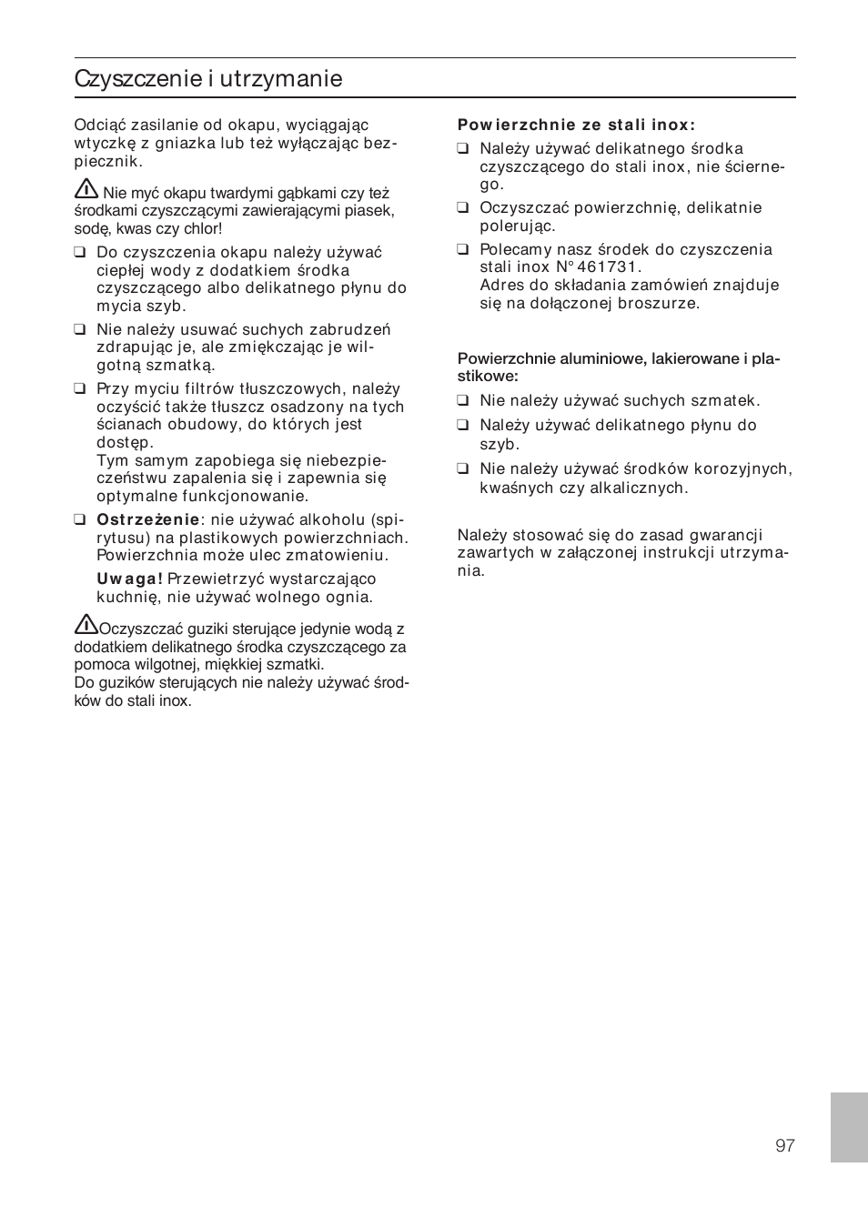 Siemens LF457CA60 User Manual | Page 97 / 108