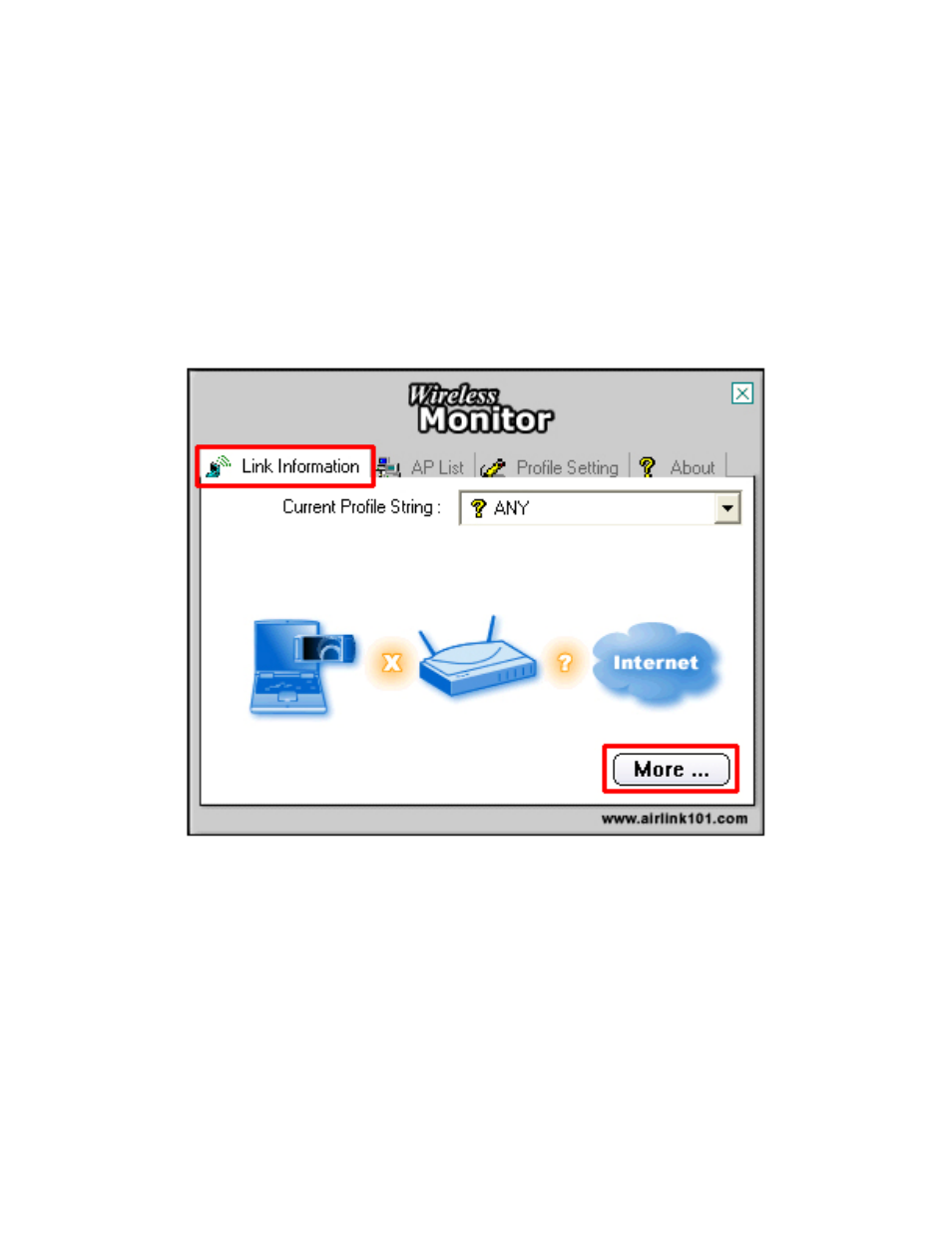 Configure the wireless utility | Airlink101 MIMO XRTM 802.11g PCI Adapter AWLH5026 User Manual | Page 15 / 29