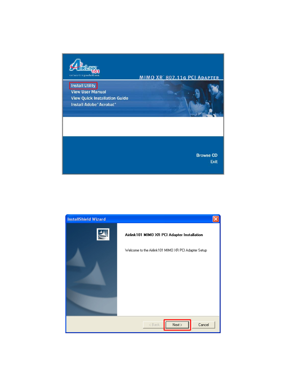 Airlink101 MIMO XRTM 802.11g PCI Adapter AWLH5026 User Manual | Page 5 / 29