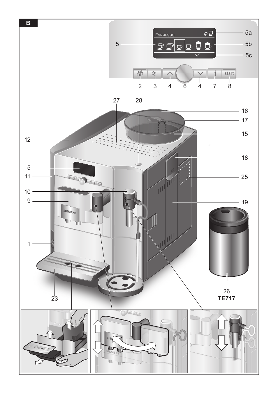 Siemens TE717209RW User Manual | Page 3 / 172