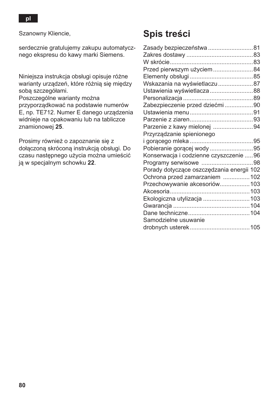 Siemens TE717209RW User Manual | Page 84 / 172