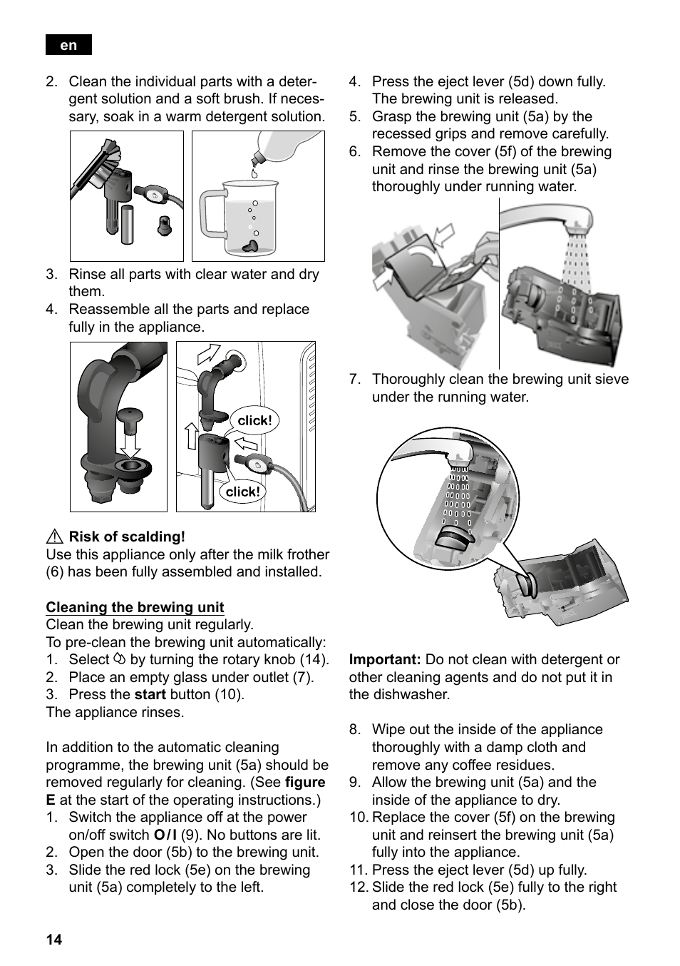 Siemens TE503209RW User Manual | Page 18 / 138