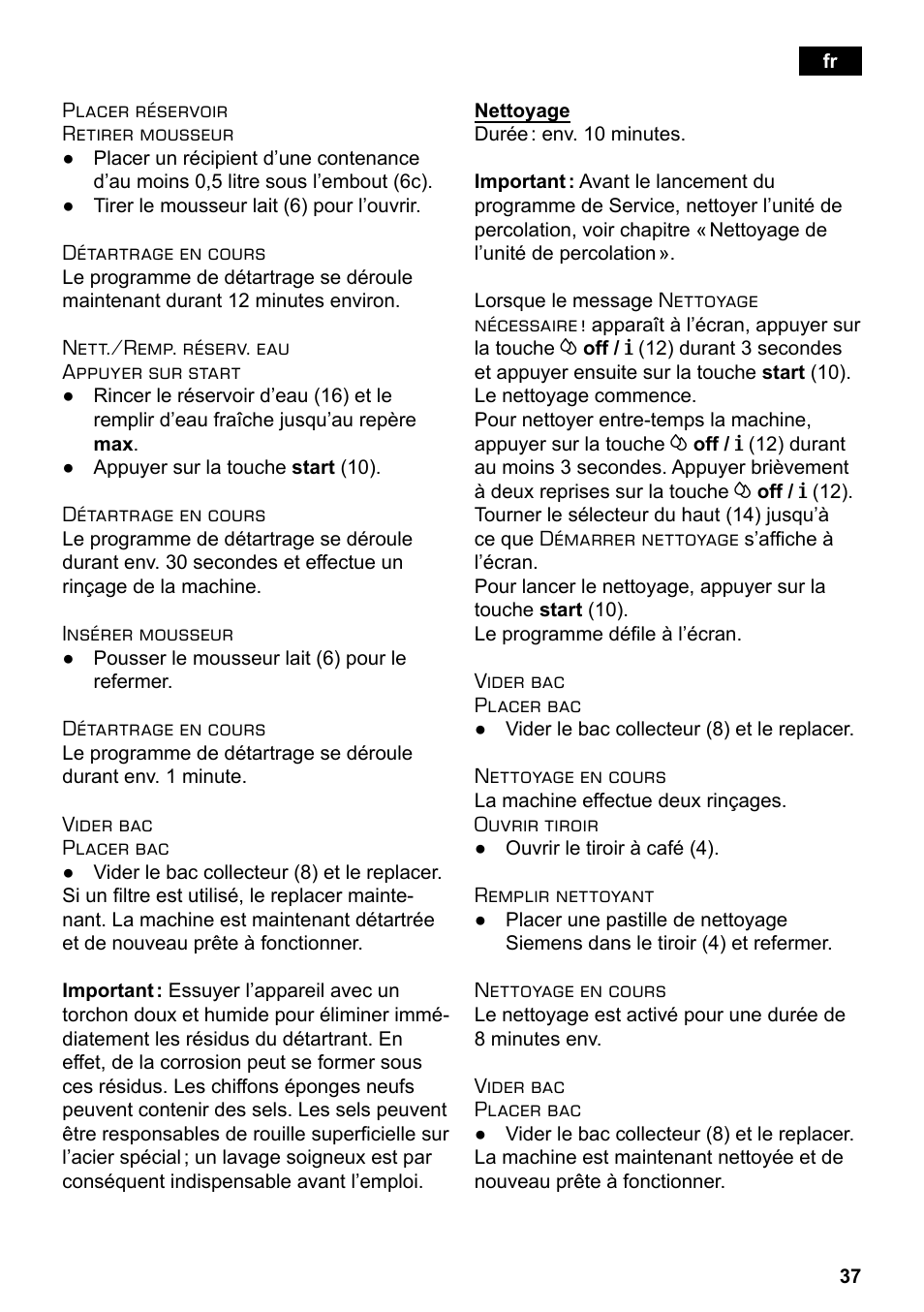 Siemens TE503209RW User Manual | Page 41 / 138