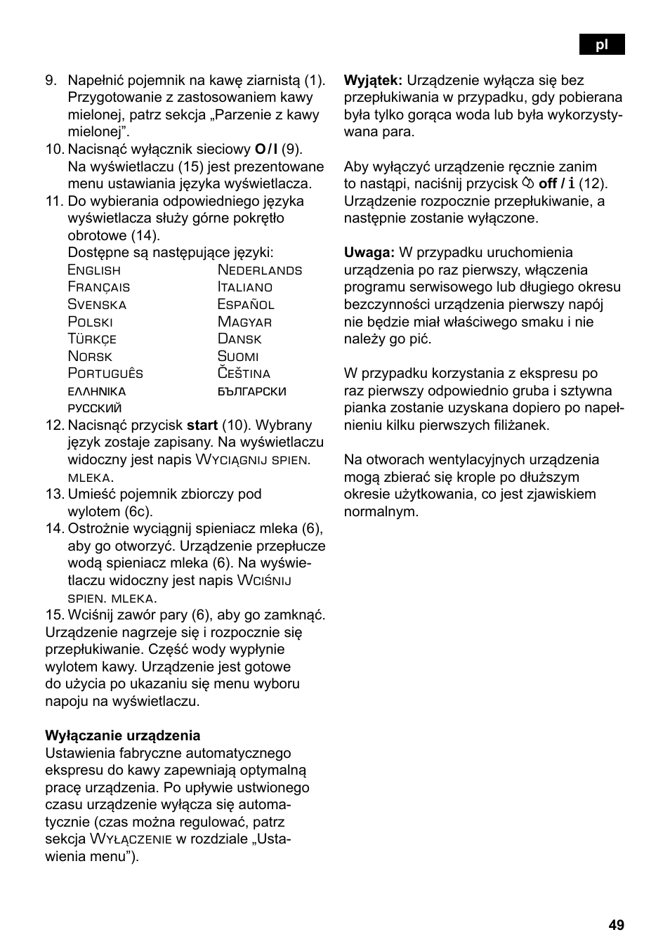 Siemens TE503209RW User Manual | Page 53 / 138