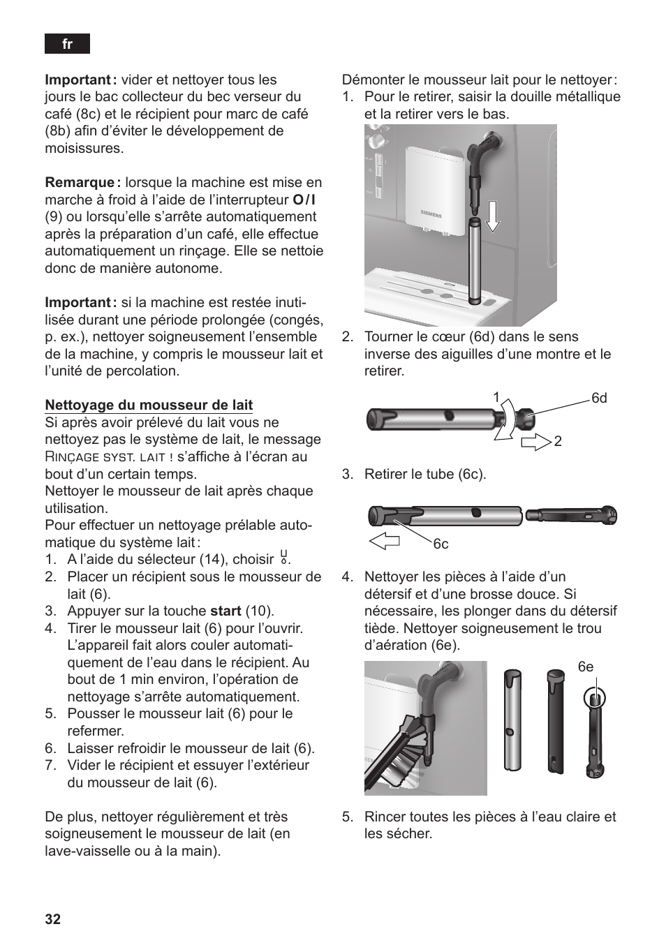 Siemens TE502206RW User Manual | Page 36 / 134