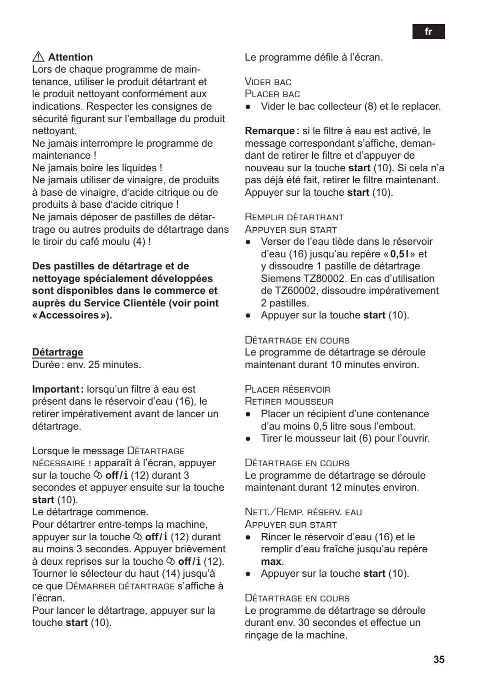 Siemens TE502206RW User Manual | Page 39 / 134