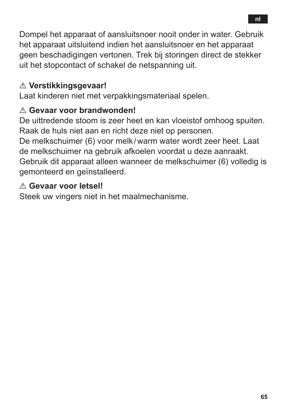 Siemens TE502206RW User Manual | Page 69 / 134