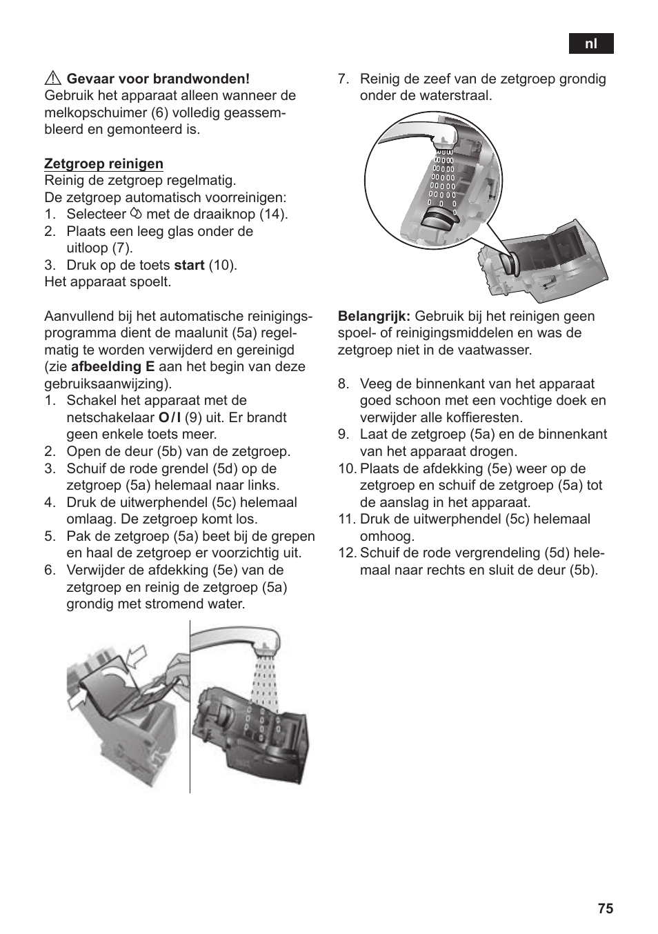 Siemens TE502206RW User Manual | Page 79 / 134