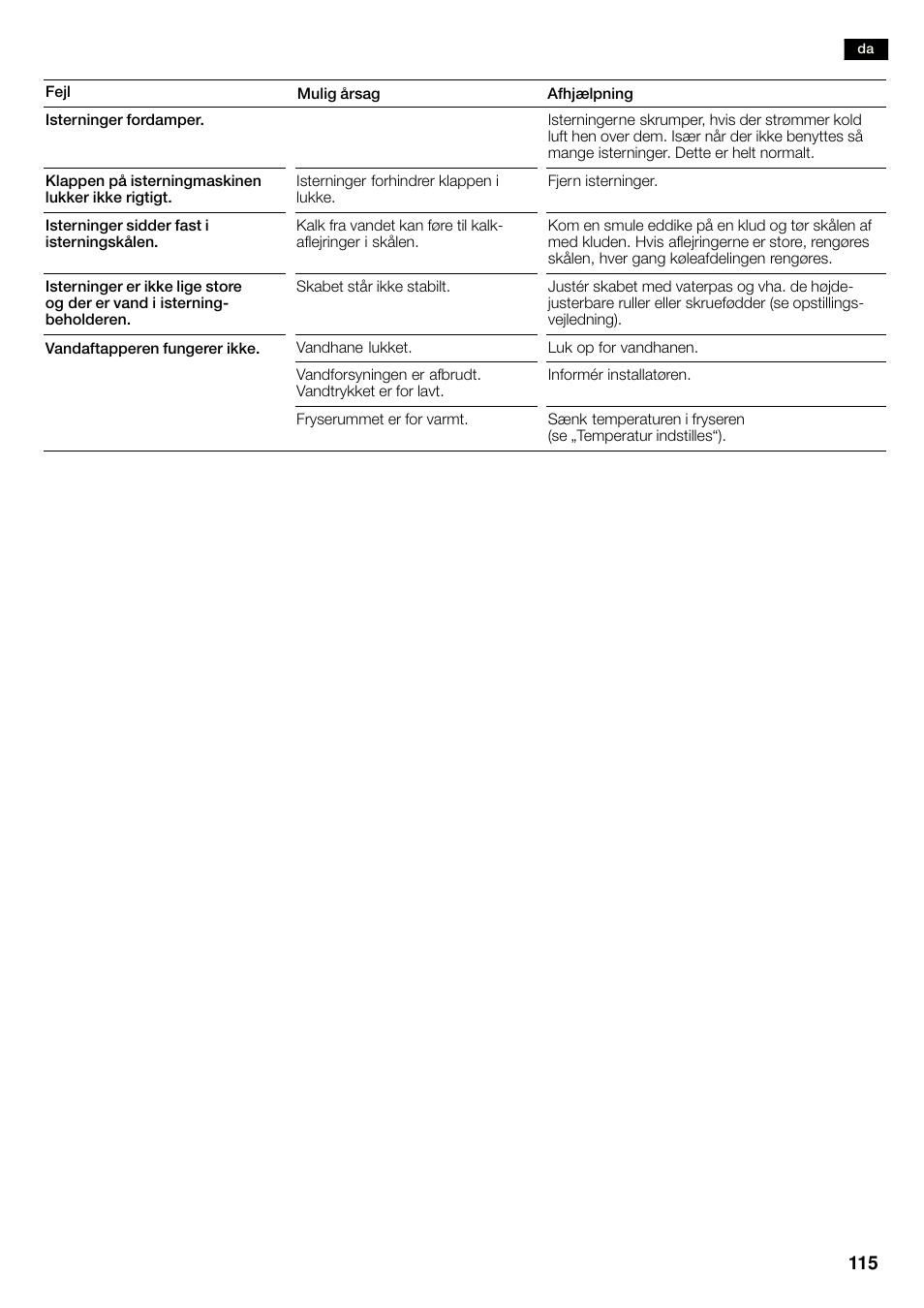 Siemens KA58NA45 User Manual | Page 115 / 263