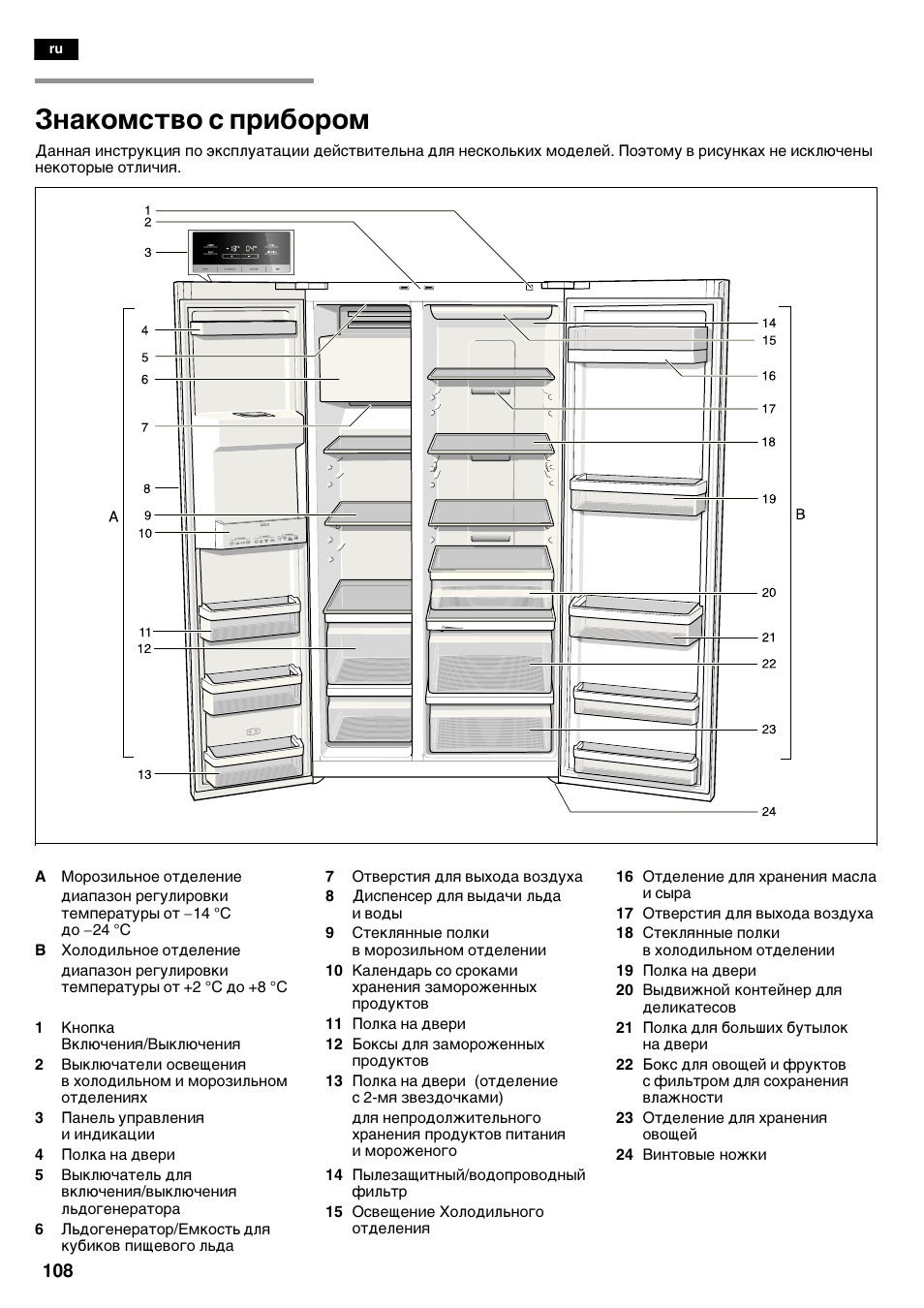 A®o¯c¹­o c ÿpå¢opo | Siemens KA62DV71 User Manual | Page 108 / 123