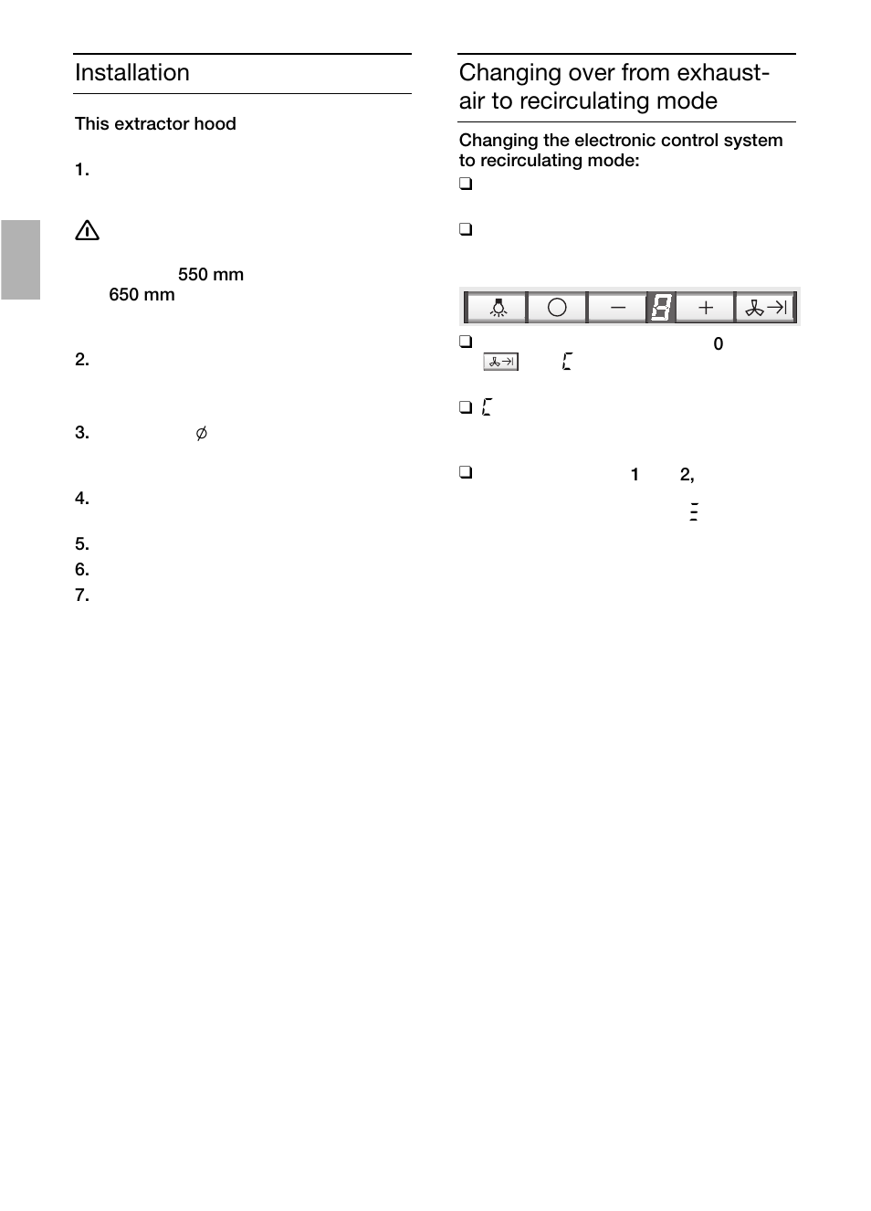 Installation | Siemens LC457CA60 User Manual | Page 12 / 76