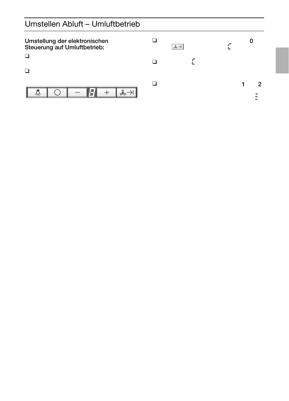 Umstellen abluft – umluftbetrieb | Siemens LC457CA60 User Manual | Page 7 / 76