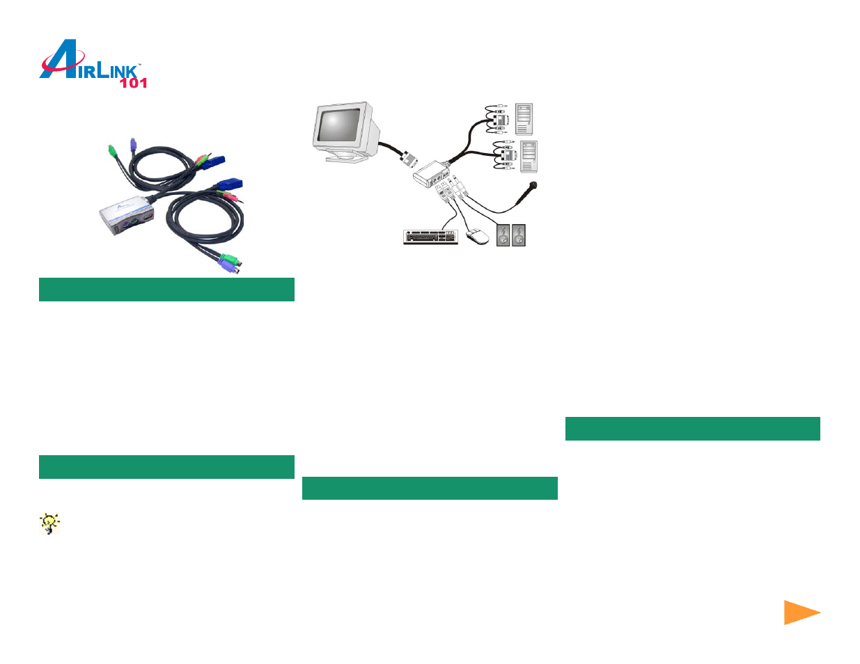 Airlink101 AKVM-2A User Manual | 2 pages