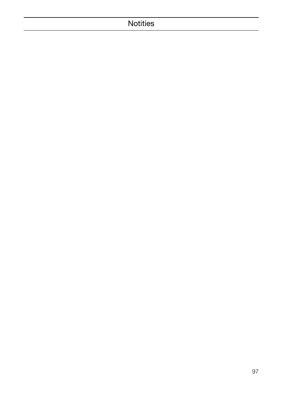 Notities | Siemens LI44630 User Manual | Page 97 / 100