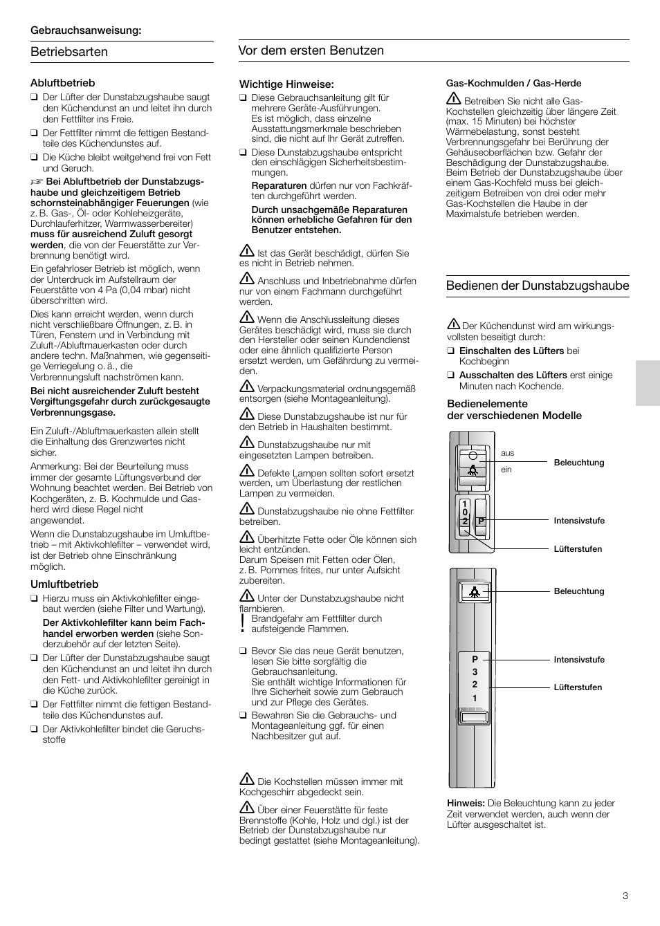 Siemens LB75564 User Manual | Page 3 / 64
