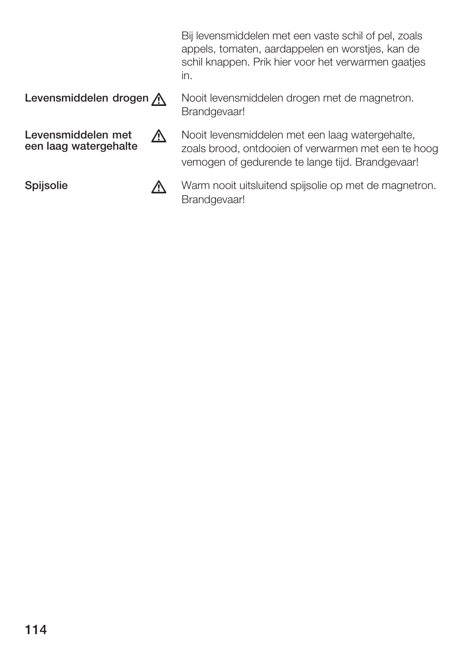 Siemens HF12M240 User Manual | Page 114 / 132