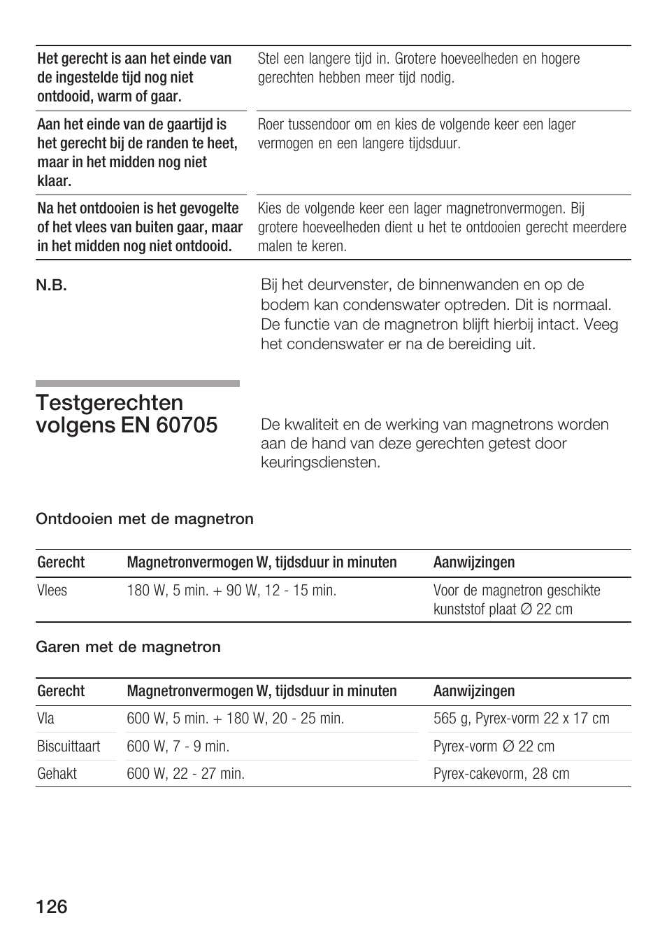 Siemens HF12M240 User Manual | Page 126 / 132