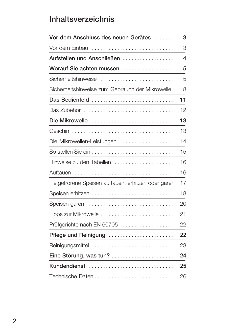 Siemens HF12M240 User Manual | Page 2 / 132