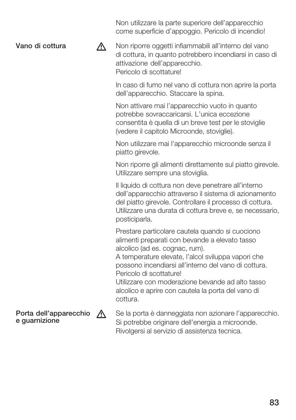 Siemens HF12M240 User Manual | Page 83 / 132