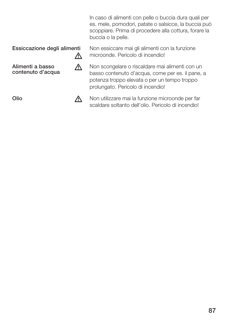 Siemens HF12M240 User Manual | Page 87 / 132