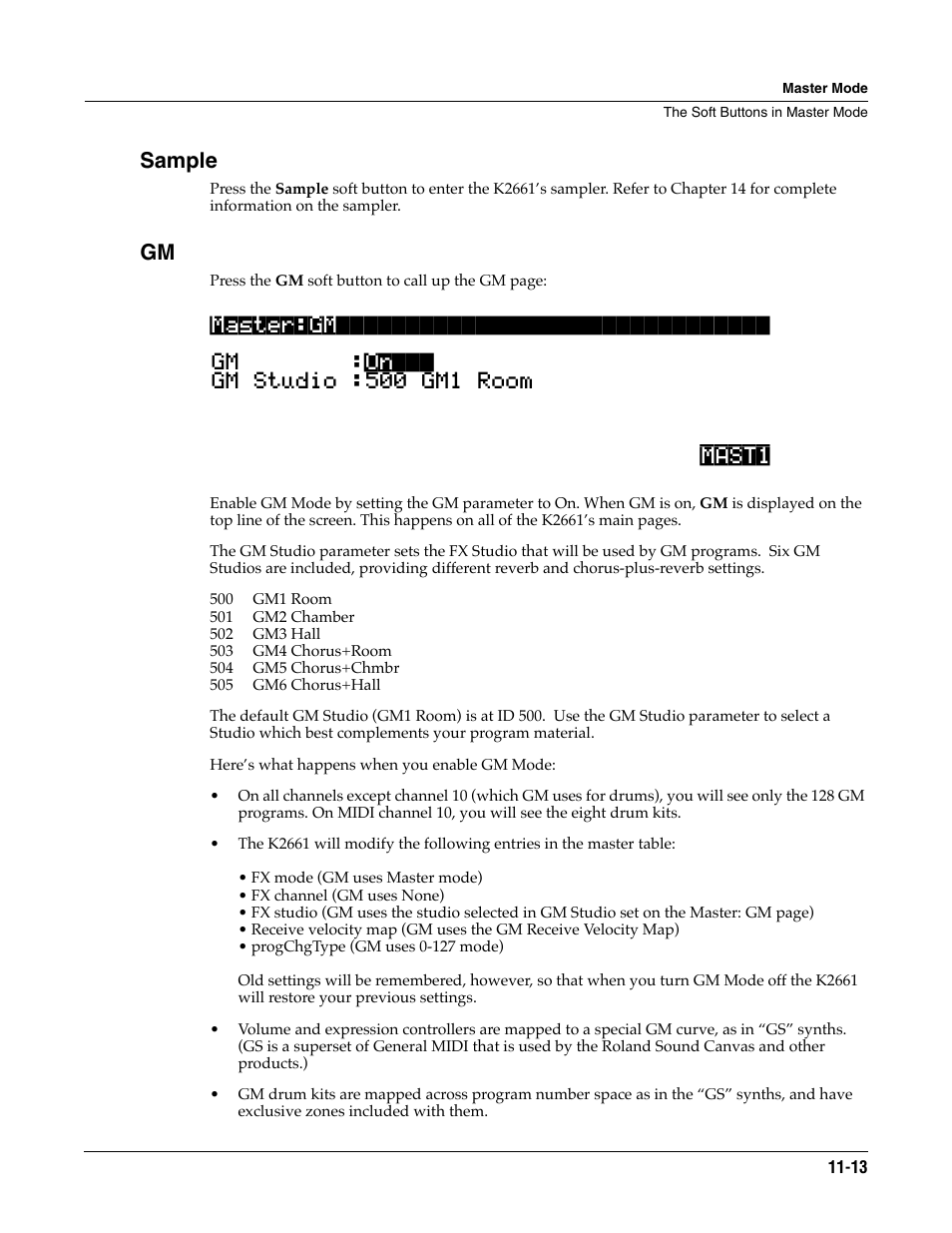 Sample | ALESIS K2661 User Manual | Page 103 / 286