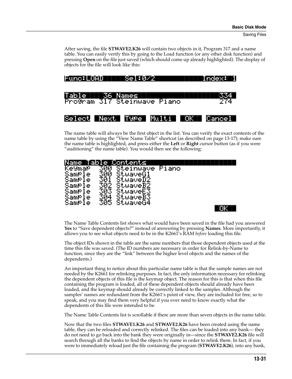 ALESIS K2661 User Manual | Page 181 / 286