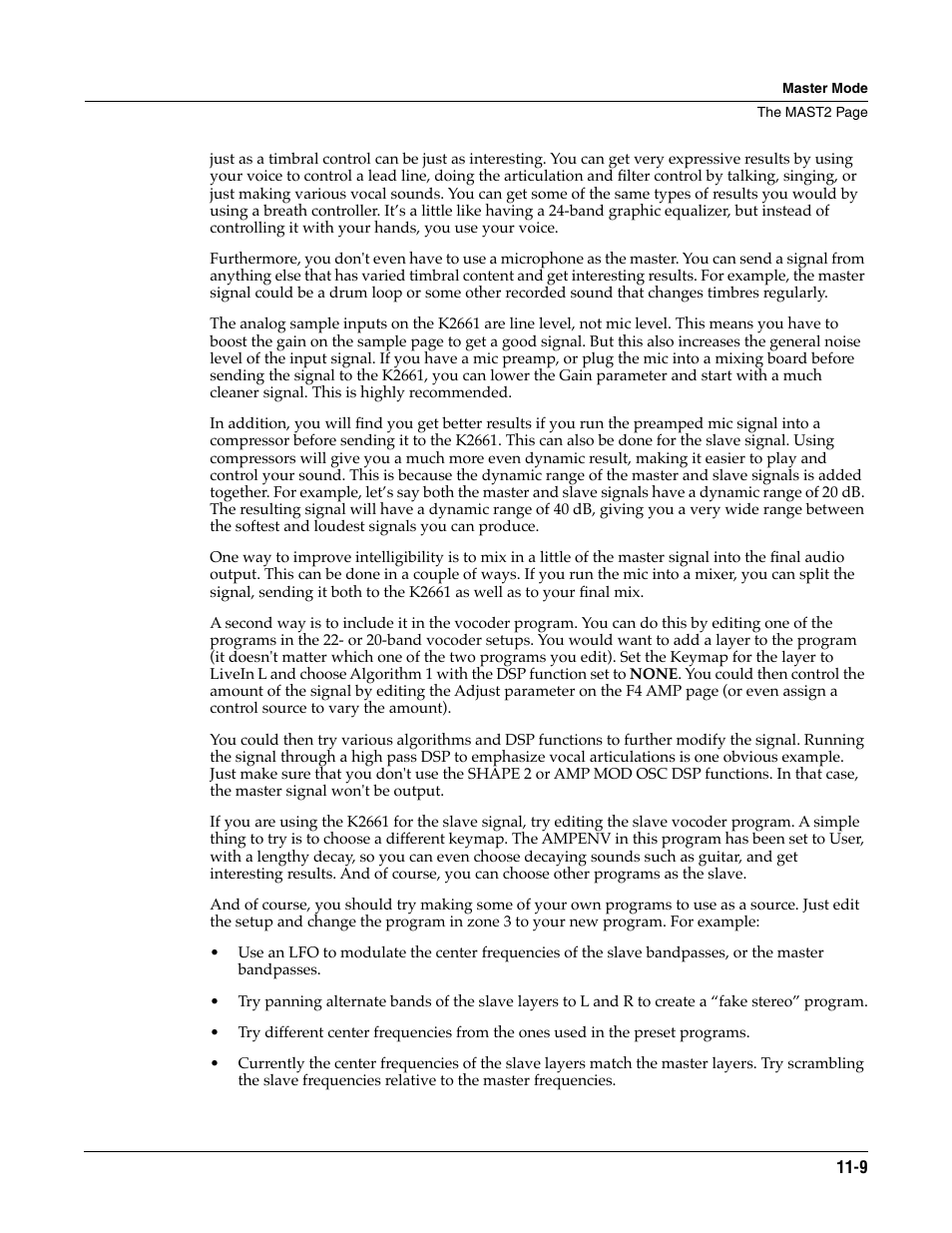ALESIS K2661 User Manual | Page 99 / 286