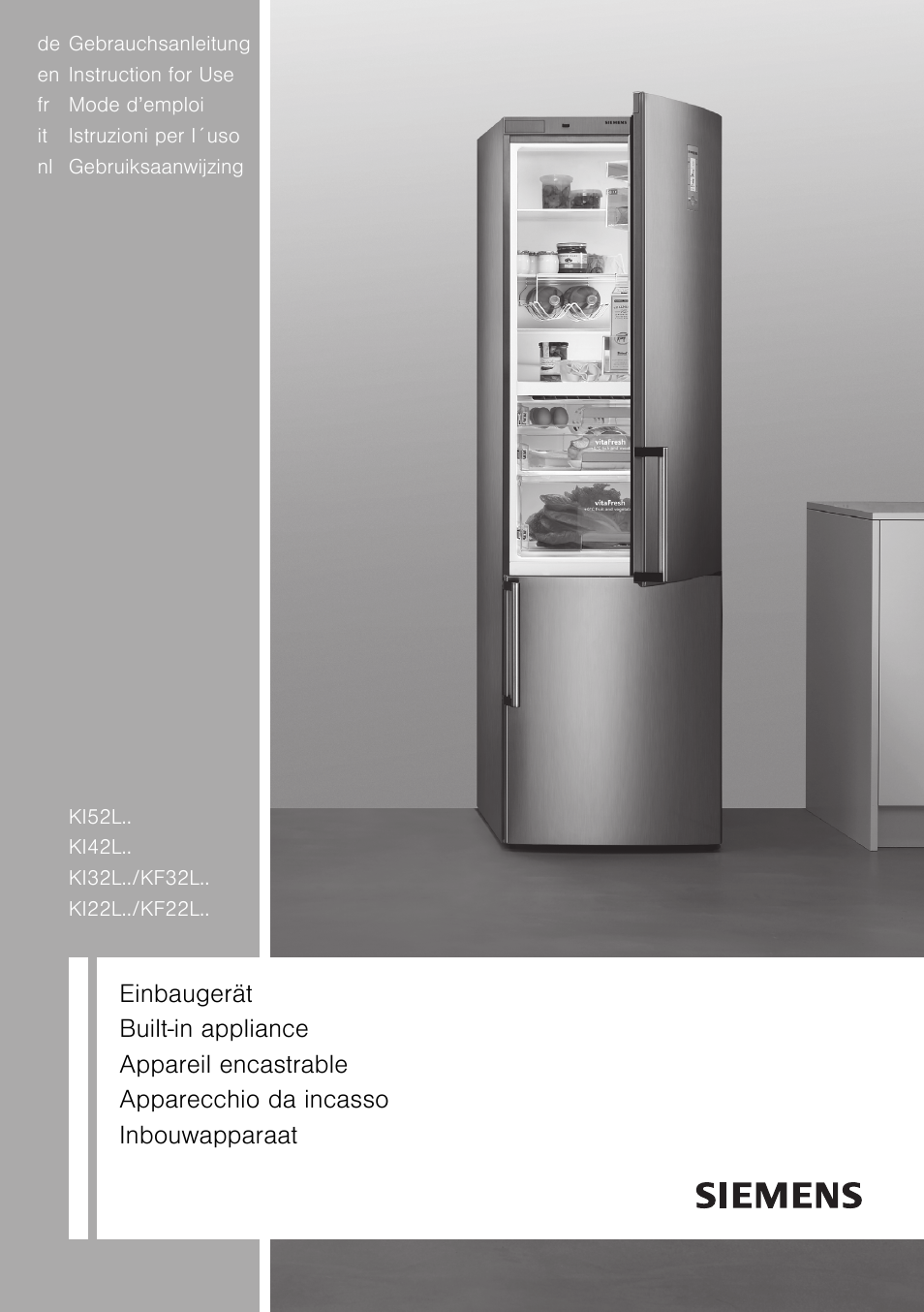 Siemens KI32LAD30 User Manual | 106 pages