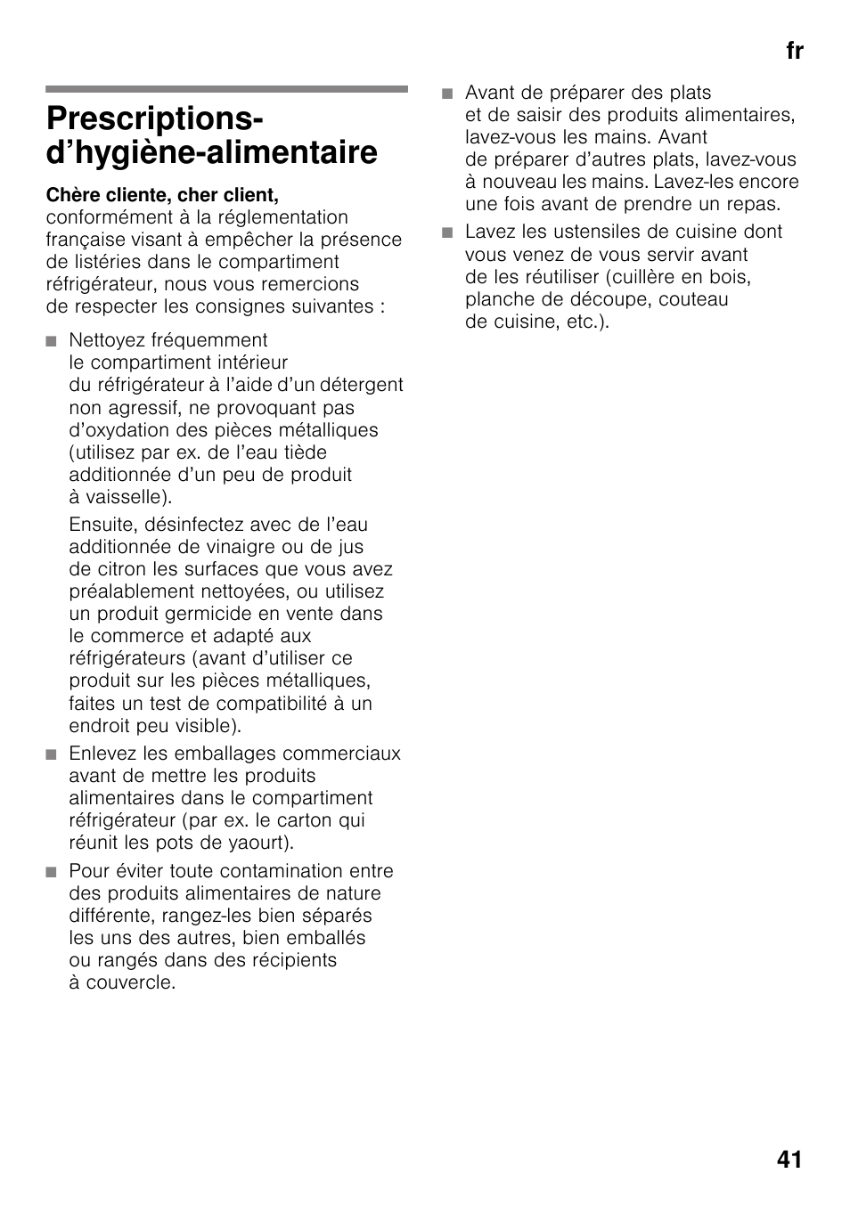 Siemens KI32LAD30 User Manual | Page 41 / 106