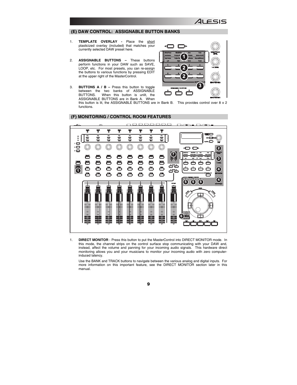 ALESIS Studio Interface MasterControl User Manual | Page 11 / 56