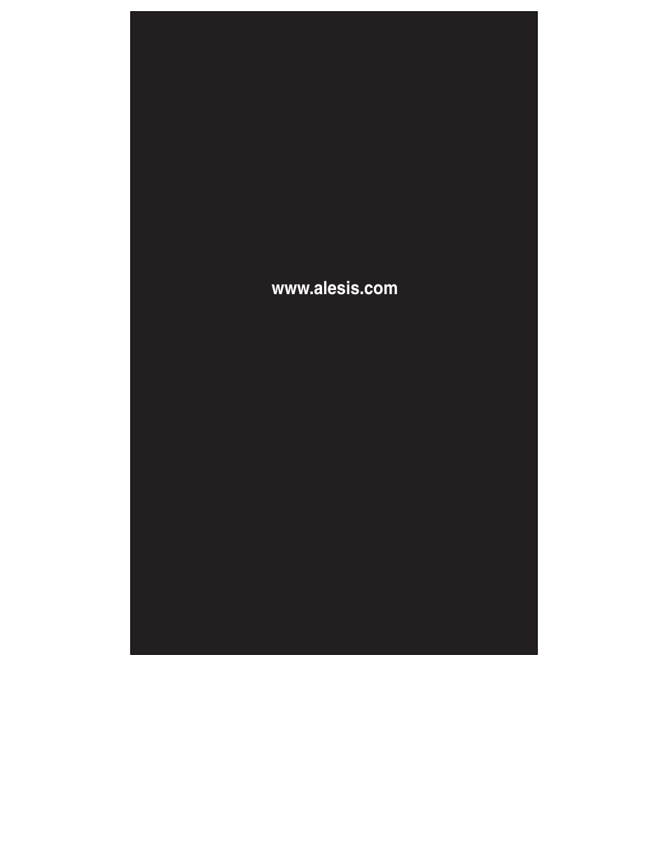 ALESIS Studio Interface MasterControl User Manual | Page 56 / 56