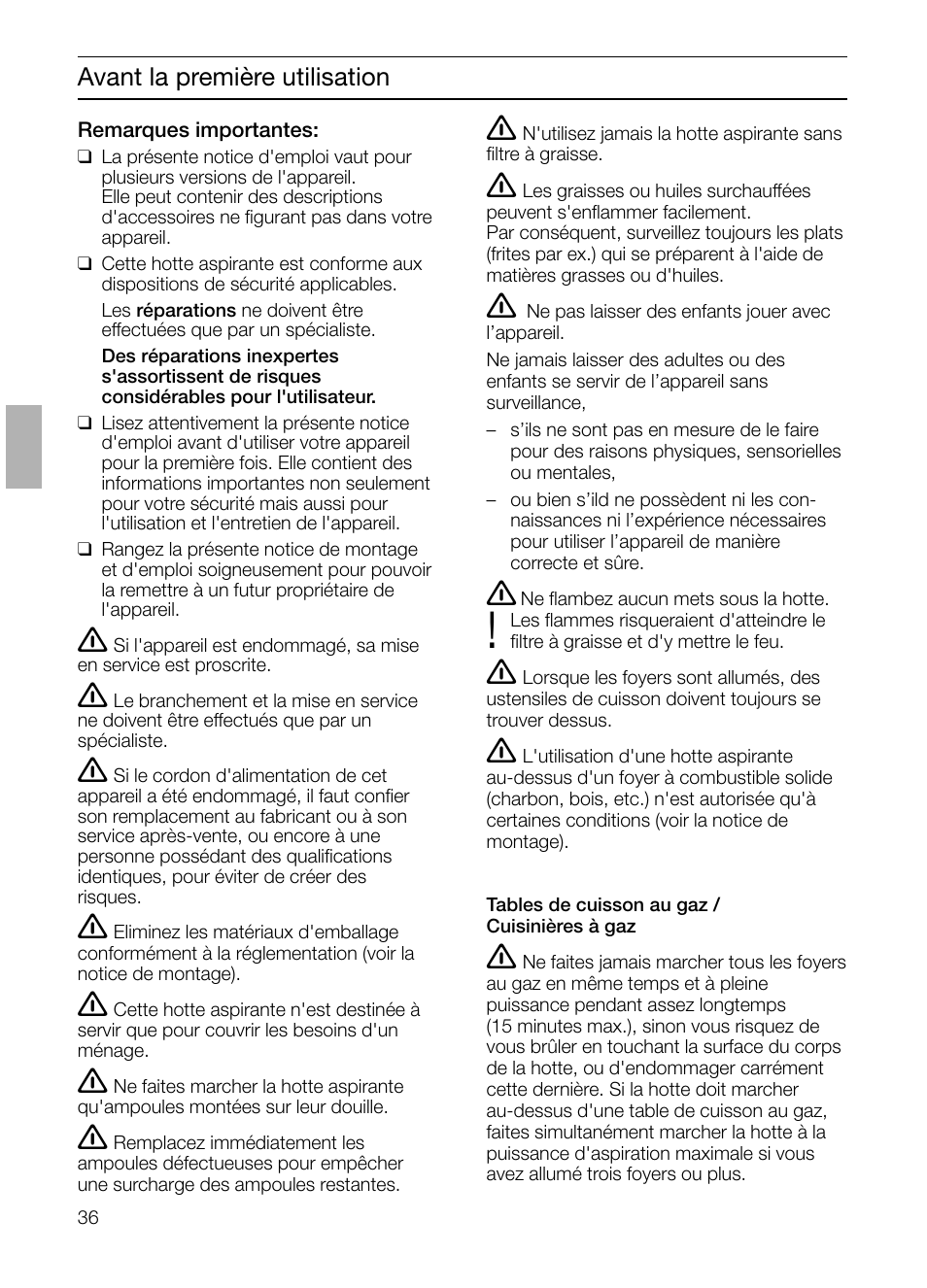 Siemens LI48632 User Manual | Page 36 / 116