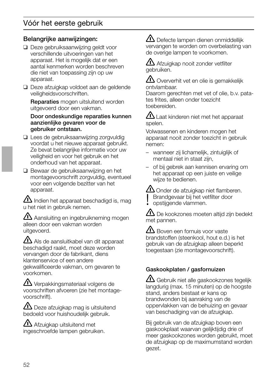 Siemens LI48632 User Manual | Page 52 / 116