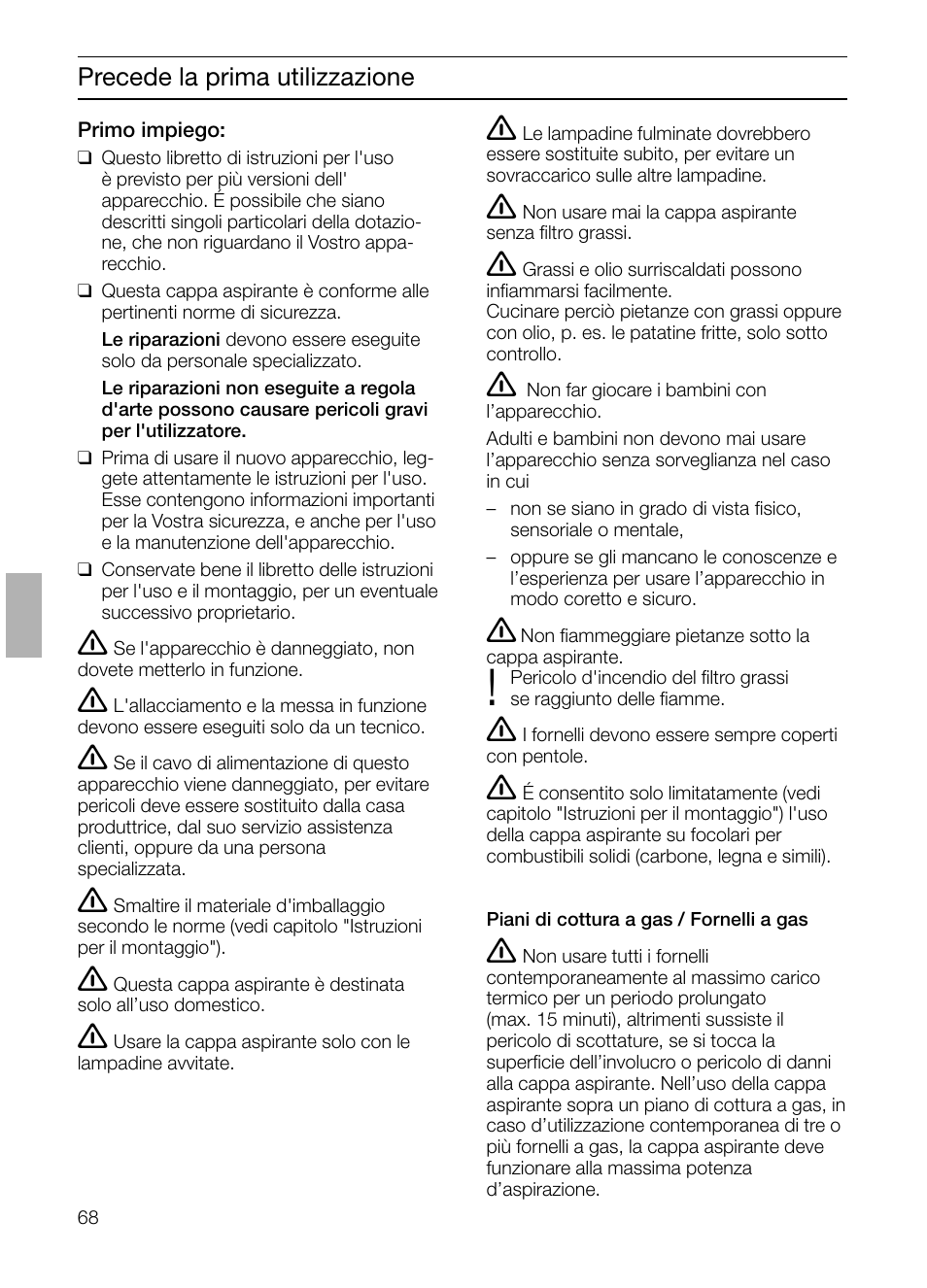 Siemens LI48632 User Manual | Page 68 / 116