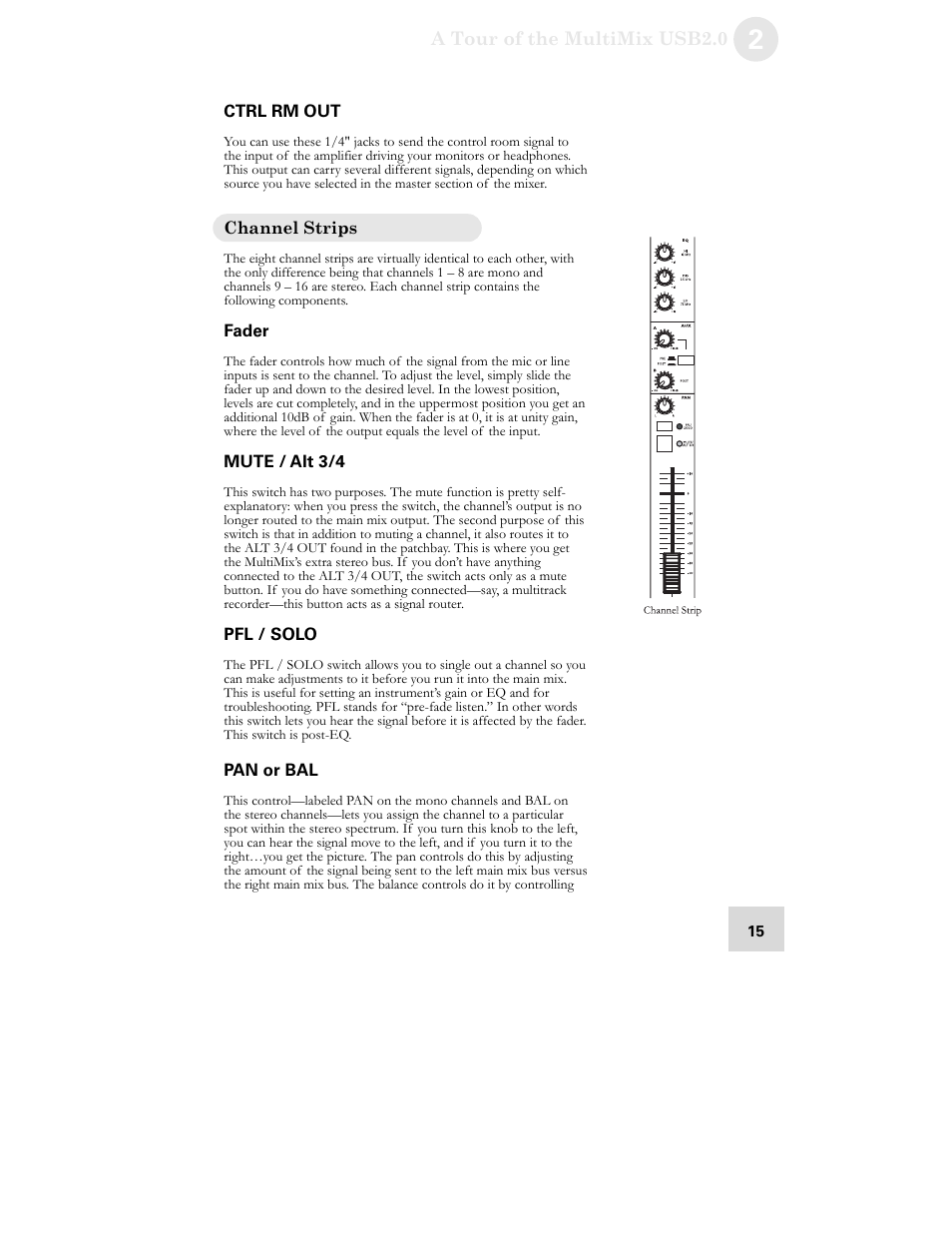 ALESIS MULTIMIX 16 User Manual | Page 17 / 60