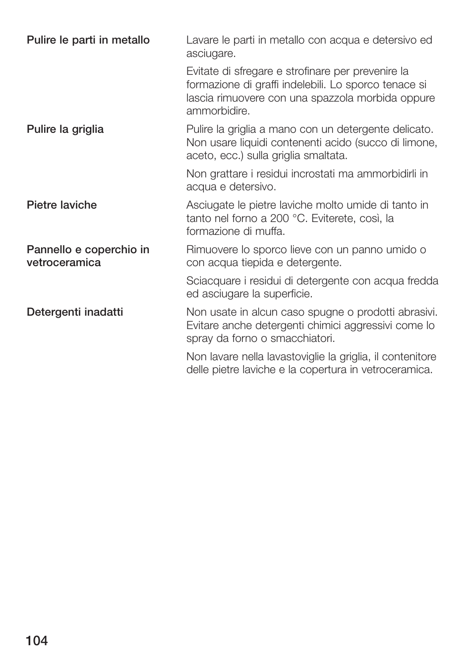 Siemens ET475MU11E User Manual | Page 104 / 128