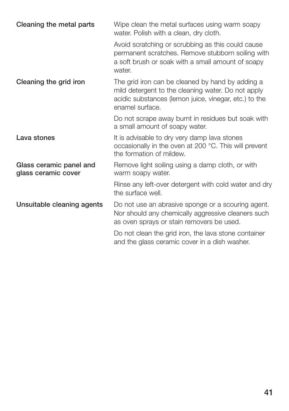 Siemens ET475MU11E User Manual | Page 41 / 128