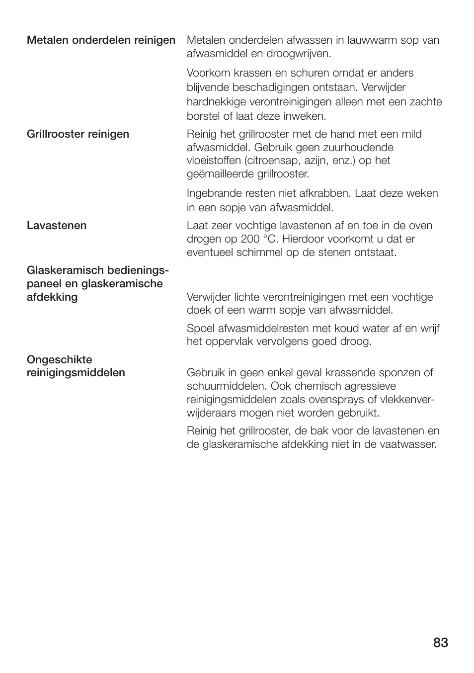 Siemens ET475MU11E User Manual | Page 83 / 128