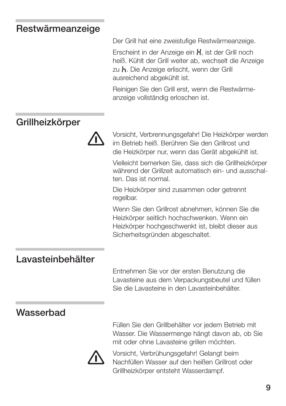 Siemens ET475MU11E User Manual | Page 9 / 128