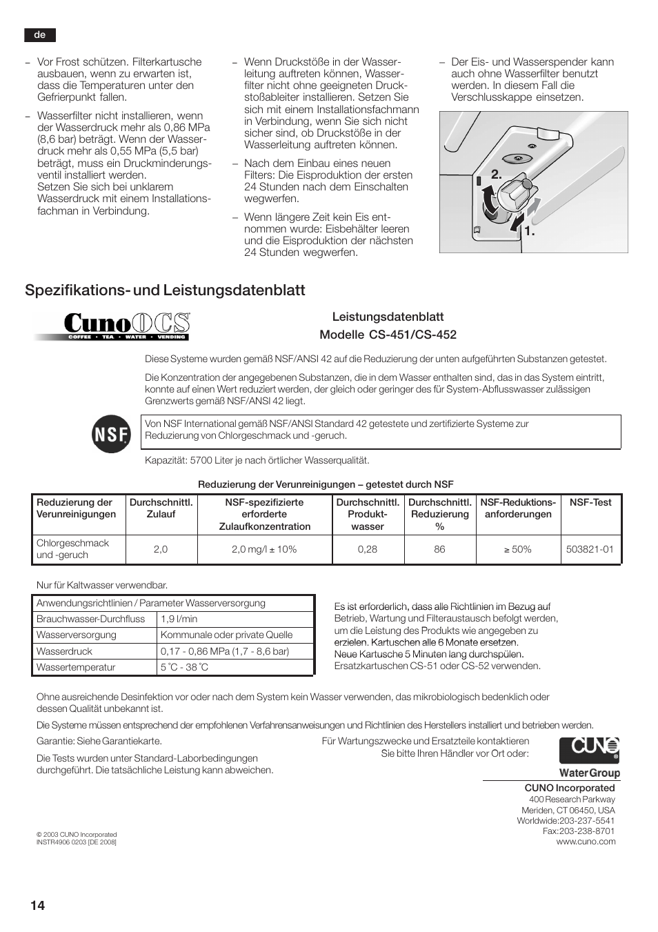 Spezifikationsć und leistungsdatenblatt | Siemens KA58NA45 User Manual | Page 14 / 264