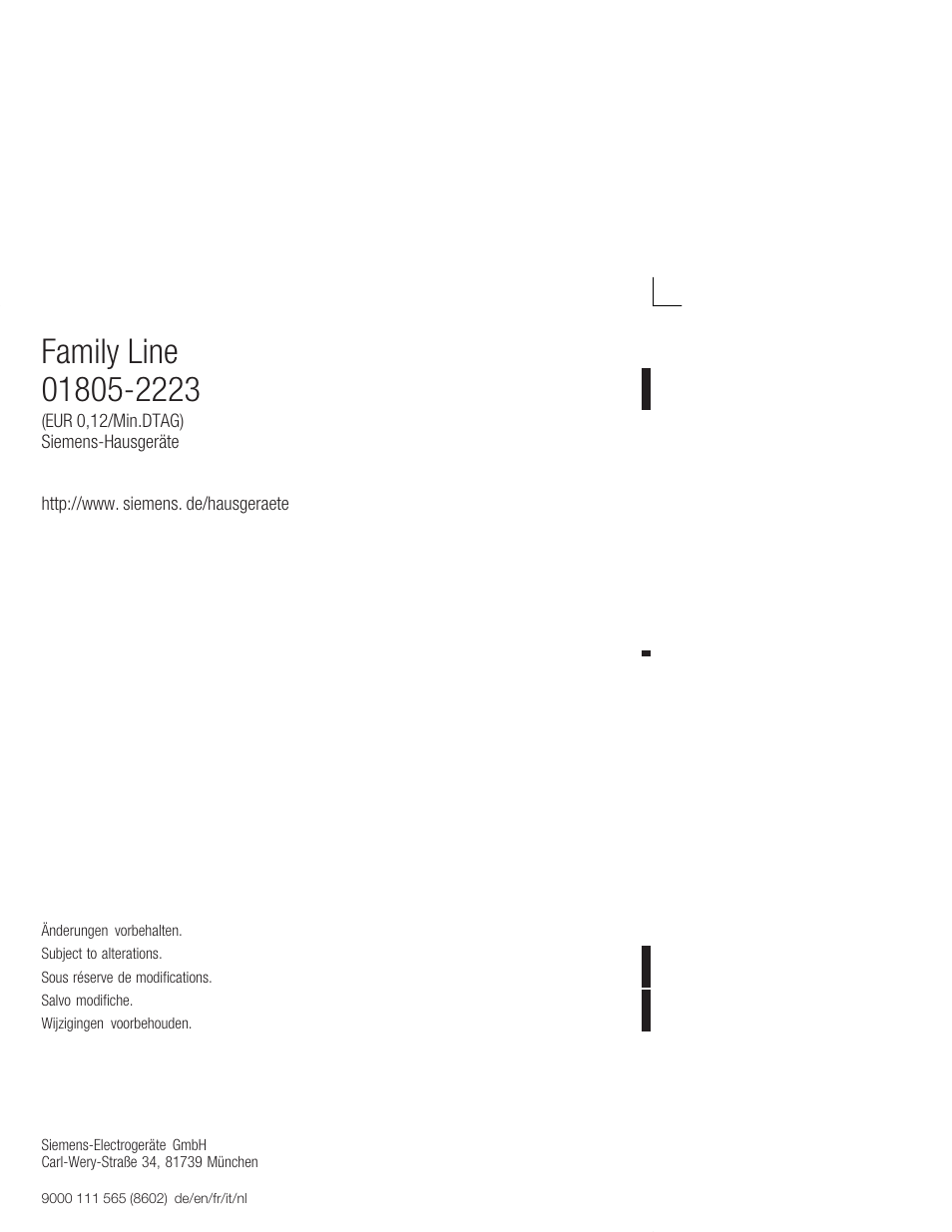 Siemens KI28VA20FF User Manual | Page 75 / 75