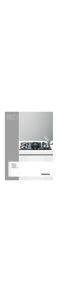 Siemens ET375GU11E User Manual | 36 pages