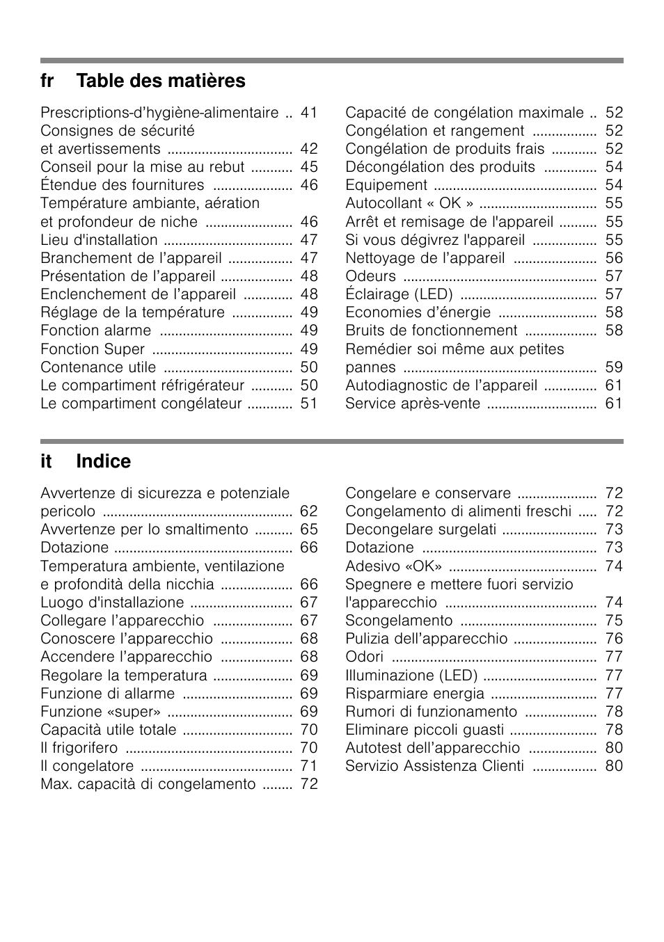 Siemens KI82LAD30 User Manual | Page 3 / 103