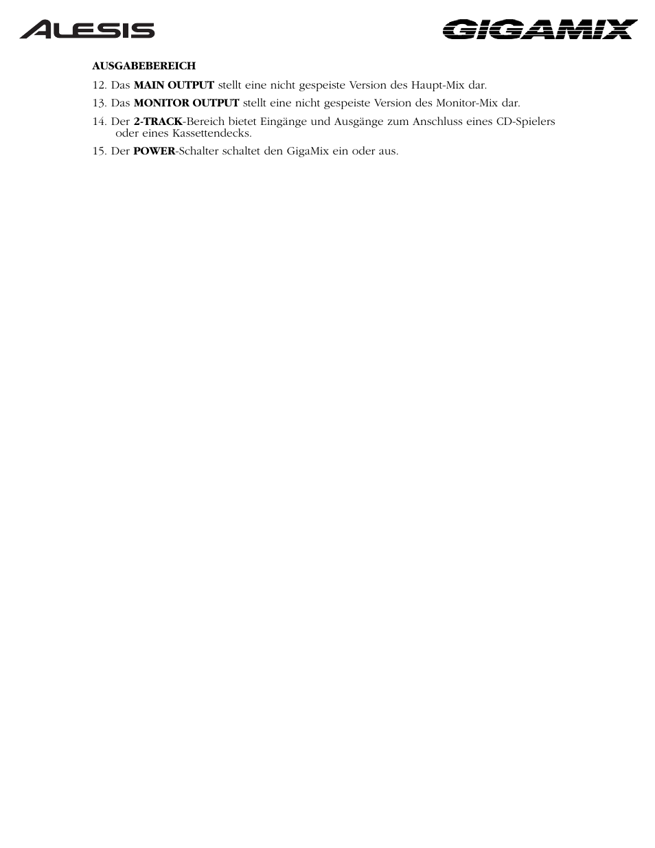 ALESIS 6FX User Manual | Page 34 / 58