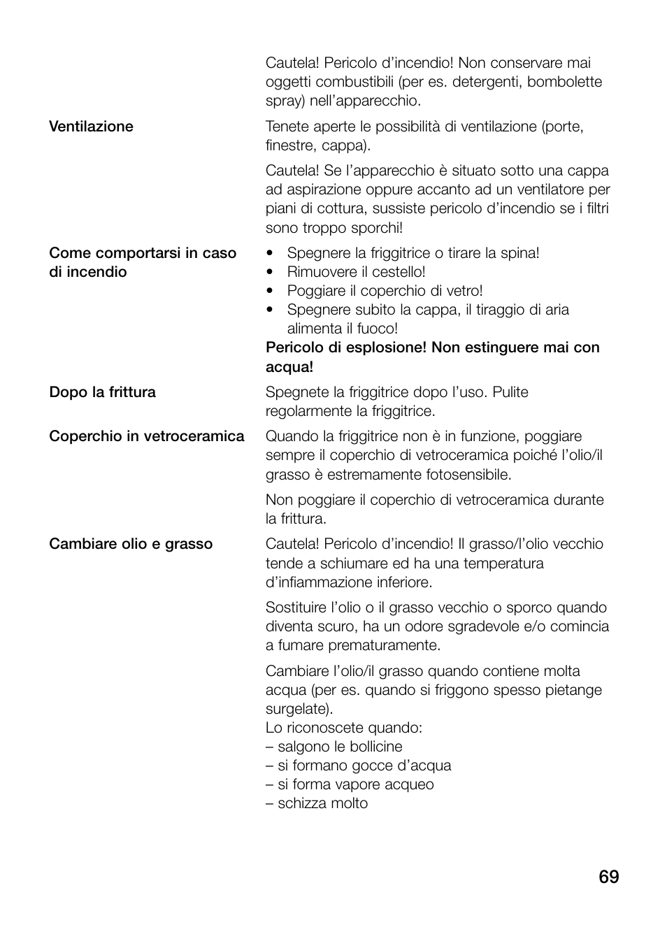 Siemens ET375GA11E User Manual | Page 69 / 112