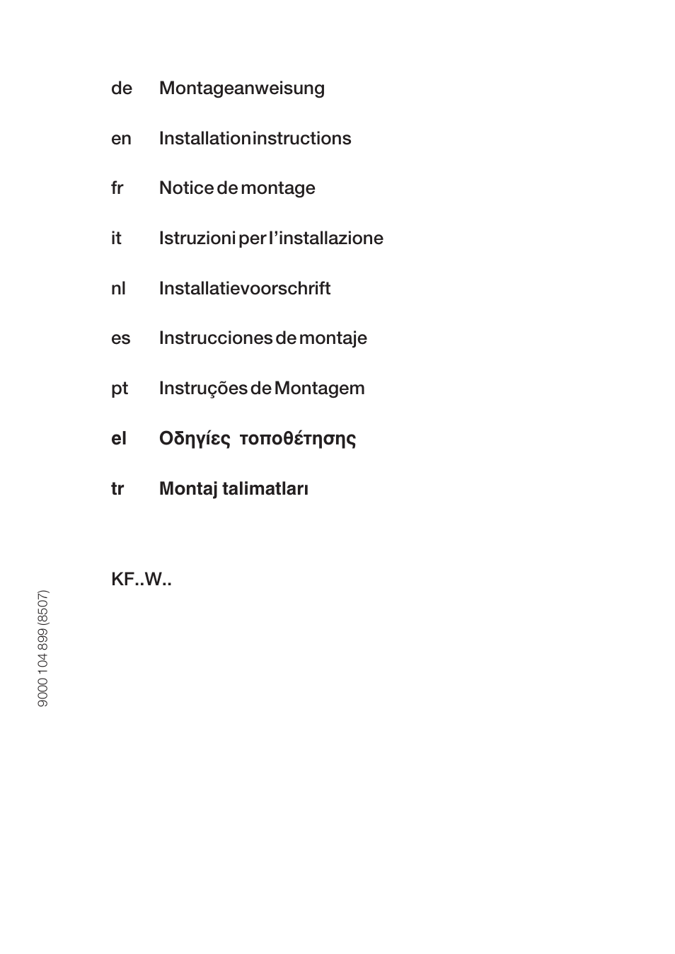 Siemens KF18WA41IE User Manual | 28 pages