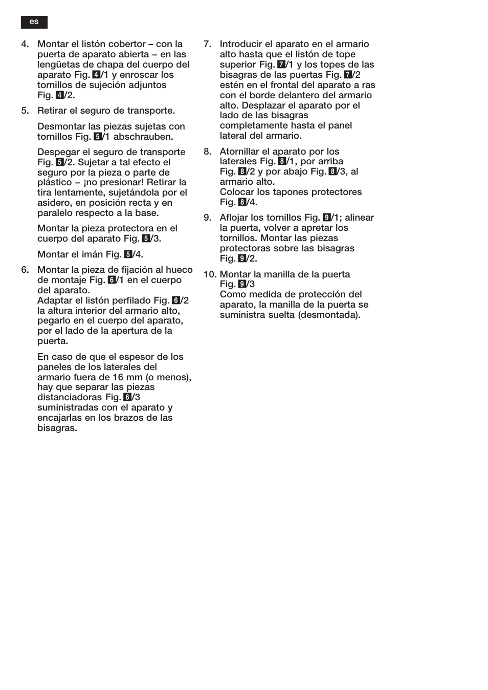 Siemens KF18WA41IE User Manual | Page 16 / 28