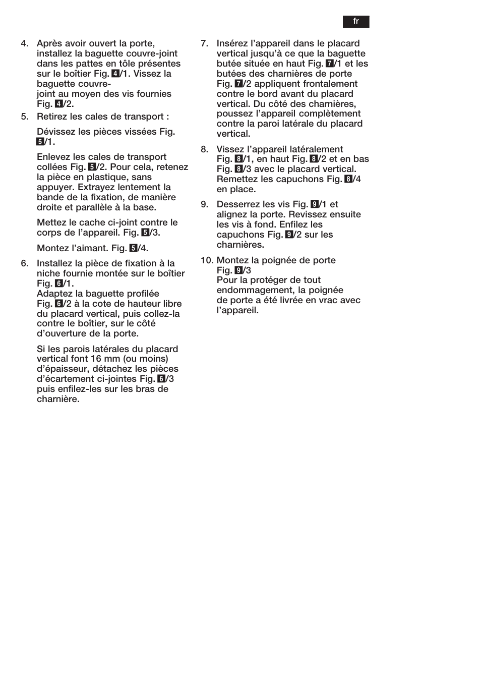 Siemens KF18WA41IE User Manual | Page 9 / 28