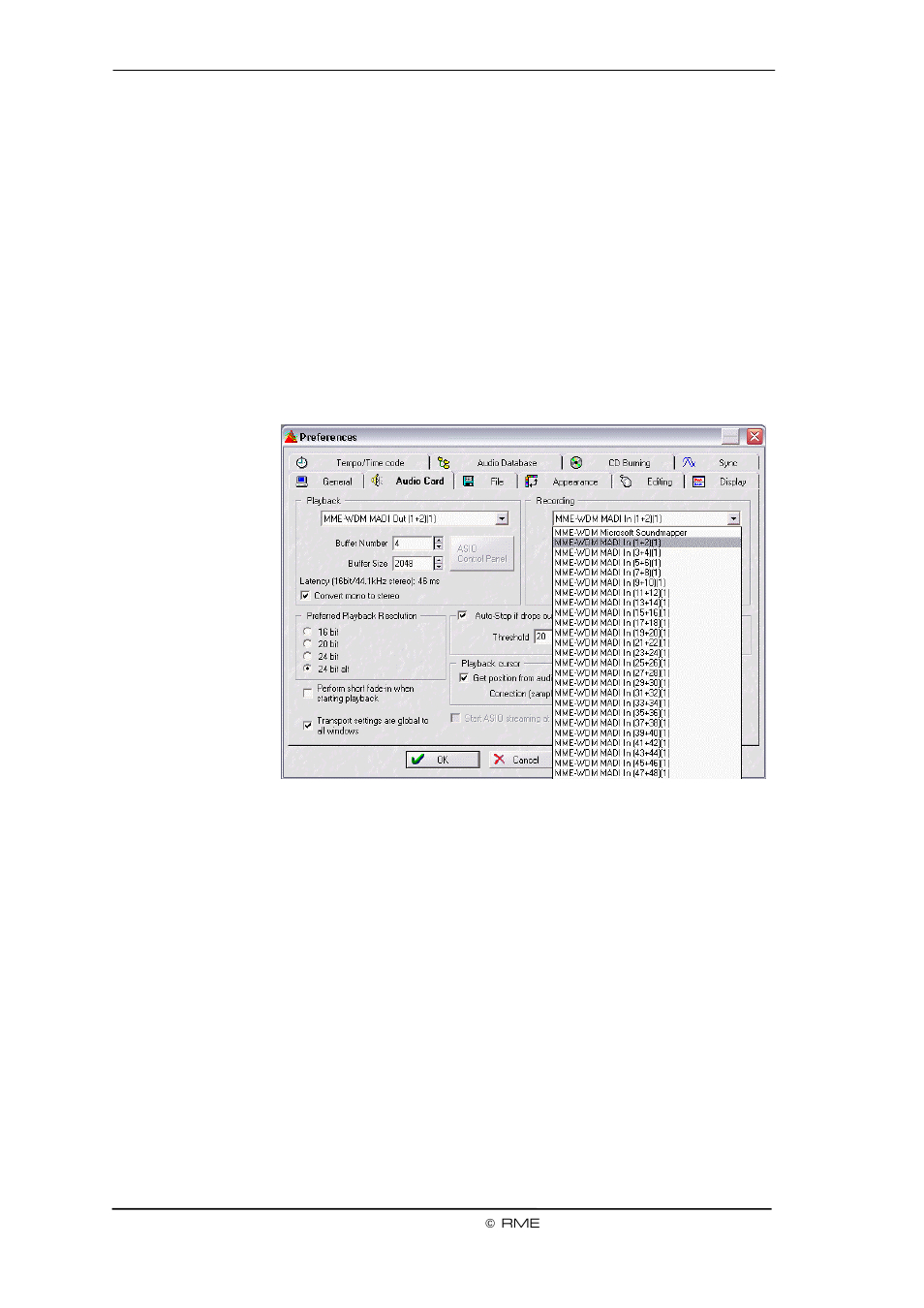 ALESIS Hammerfall DSP System User Manual | Page 18 / 77