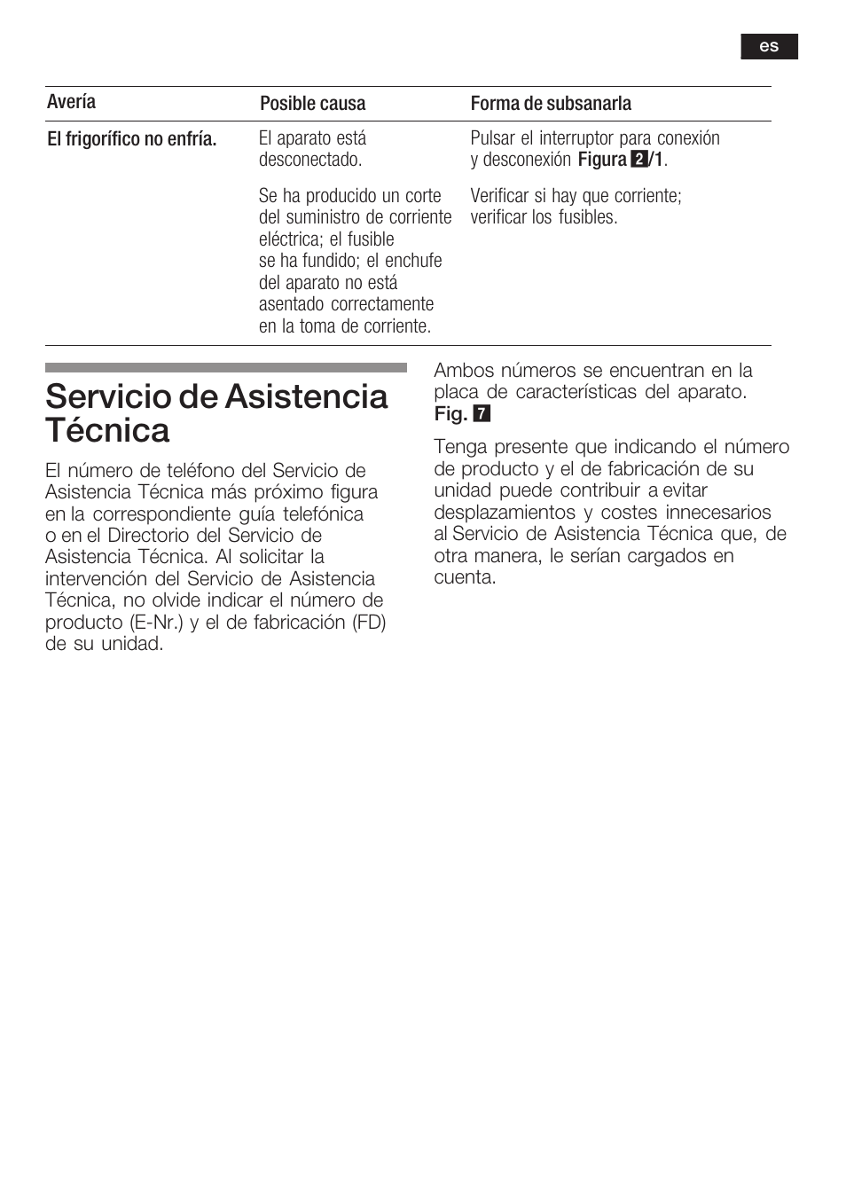 Servicio de asistencia técnica | Siemens KF18WA41IE User Manual | Page 65 / 101